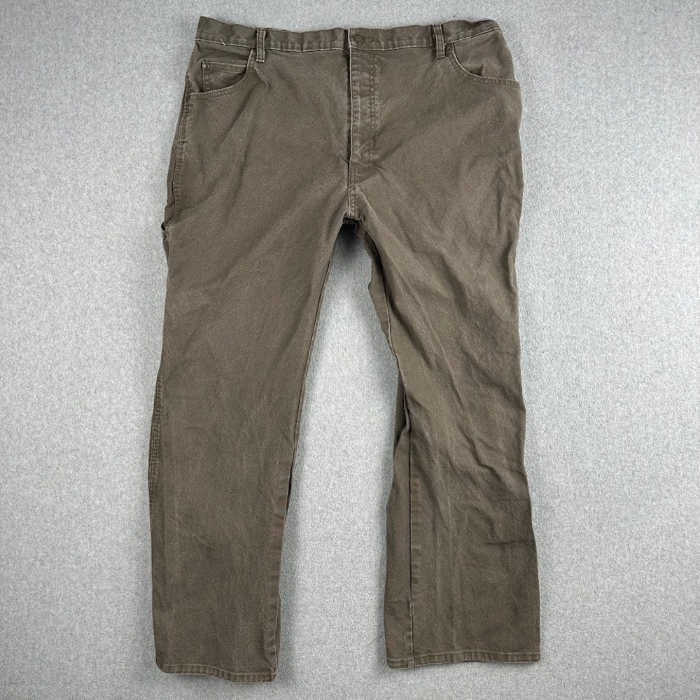Dickies Men's‎ Brown Carpenter Pants Workwear Cotton Blend Size 38x29